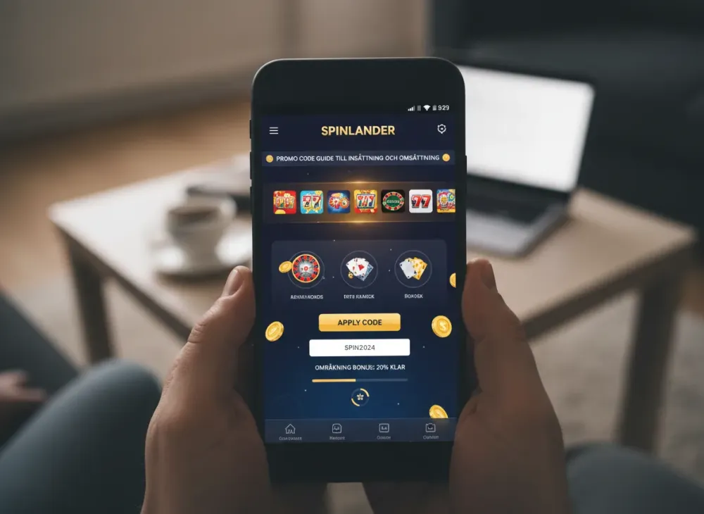 Spinlander promo code guide till insättning och omsättning