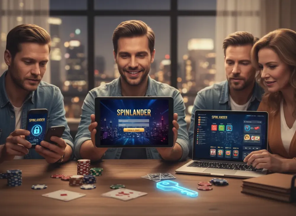 Spinlander login guide för säkert konto och åtkomst